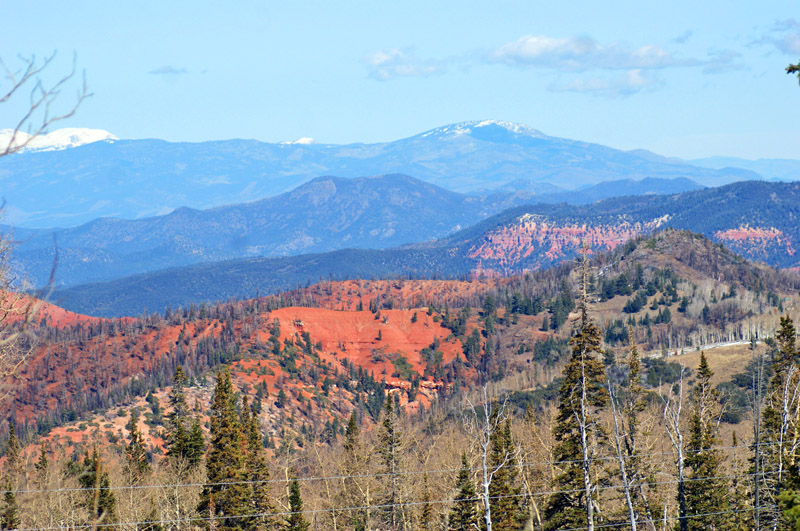 Mountain Views From Brian Head, Utah